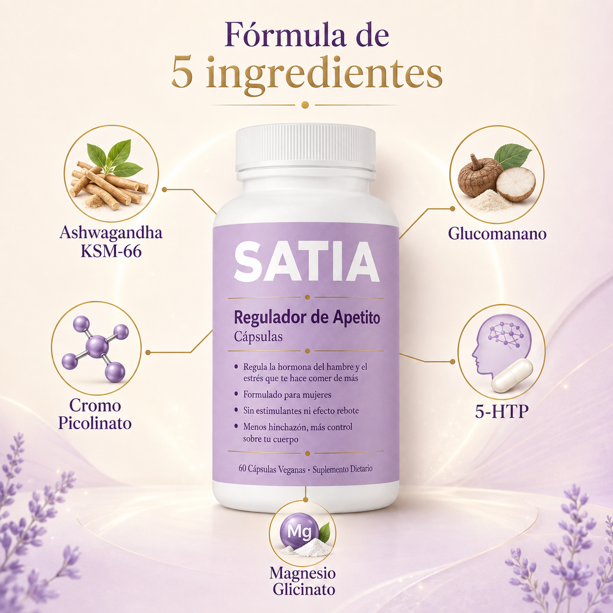 SATIA® | Regulador de Apetito para Mujeres